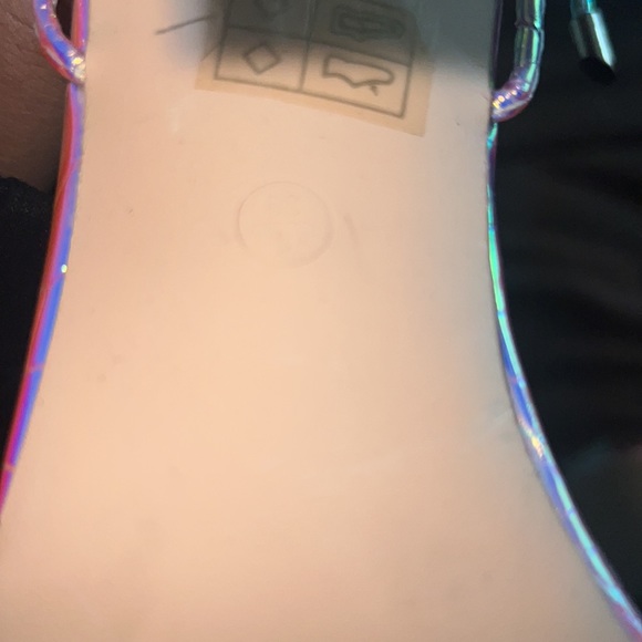 Pretty Little Thing Holographic Heels - Picture 4 of 5